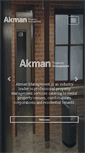 Mobile Screenshot of akmanmanagement.ca
